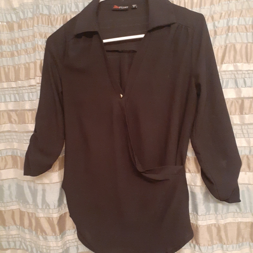 Charlotte russe size S black blouse